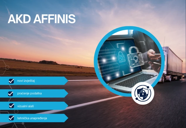 AKD kontinuirano širi izvještajno-upravljački sustav AKD AFFINIS novim funkcionalnostima